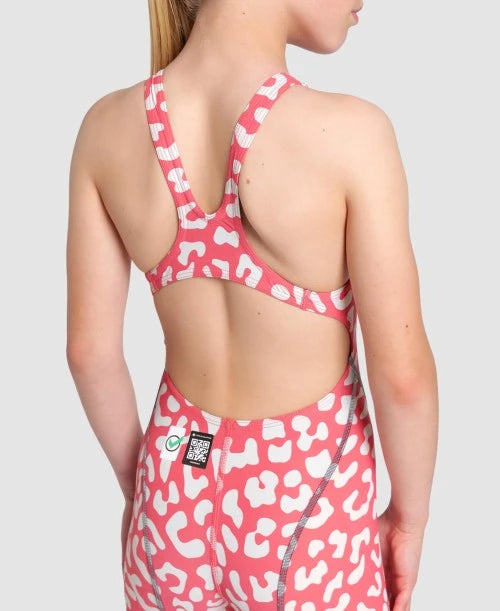 Arena Powerskin ST Next Niñas (Espalda abierta) - Geranium