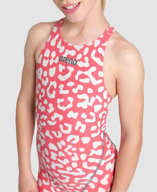 Arena Powerskin ST Next Niñas (Espalda abierta) - Geranium