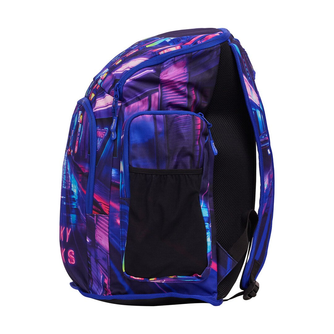Mochila Natación Funkita, Space case Backpack 40 Lts - Cyber city