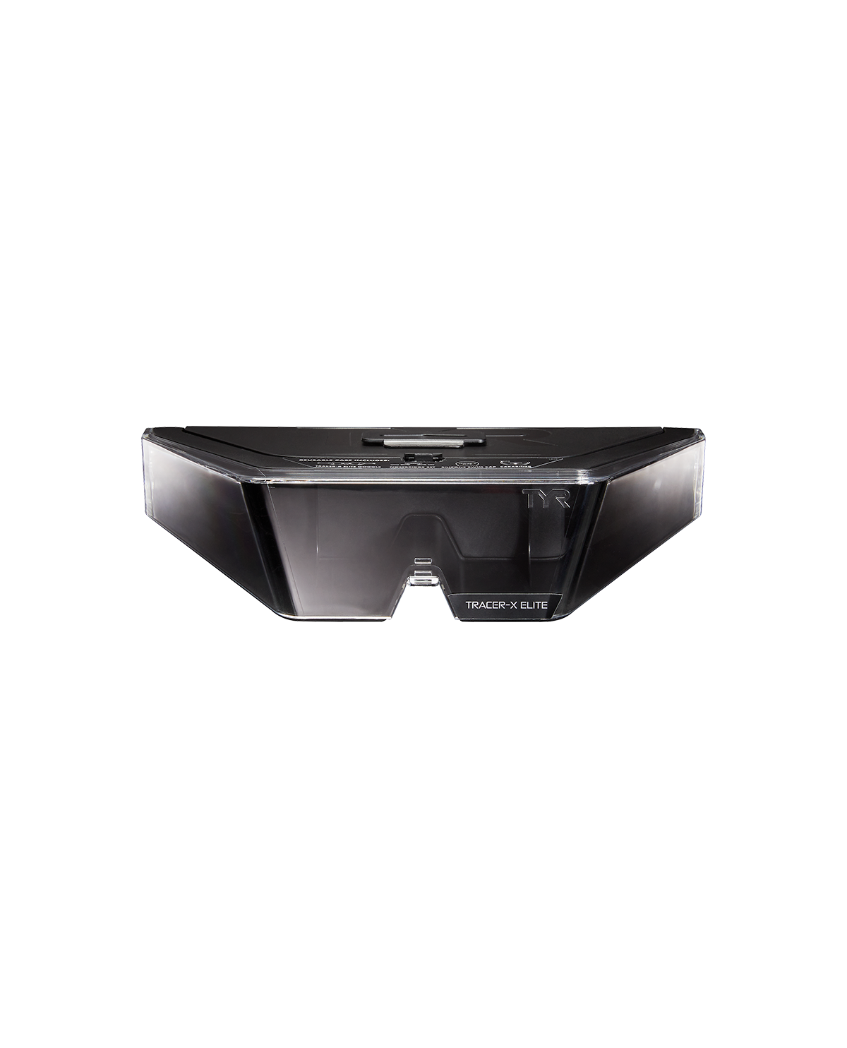 Lentes de natación TYR Tracer-X Elite - Smoke/Red