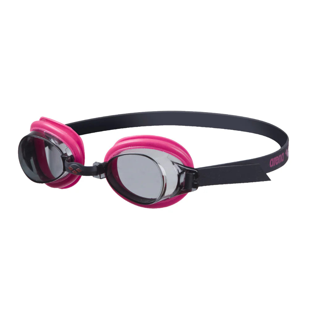 Lentes de natacion Arena Bubble 3 para niños (Junior) - Black/smoke/ fuchsia
