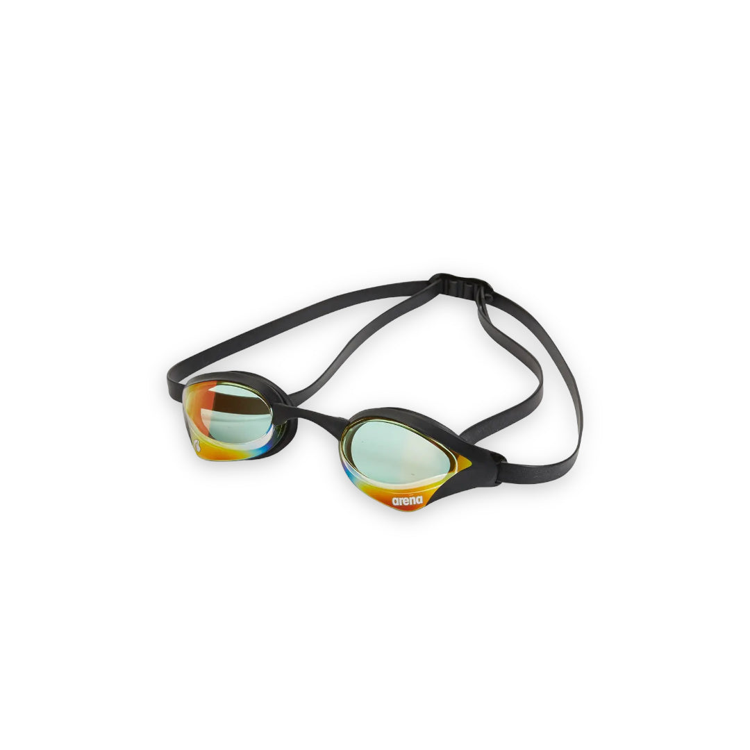 Lentes natación Arena Cobra Core Swipe Mirror - Yellow/copper/black