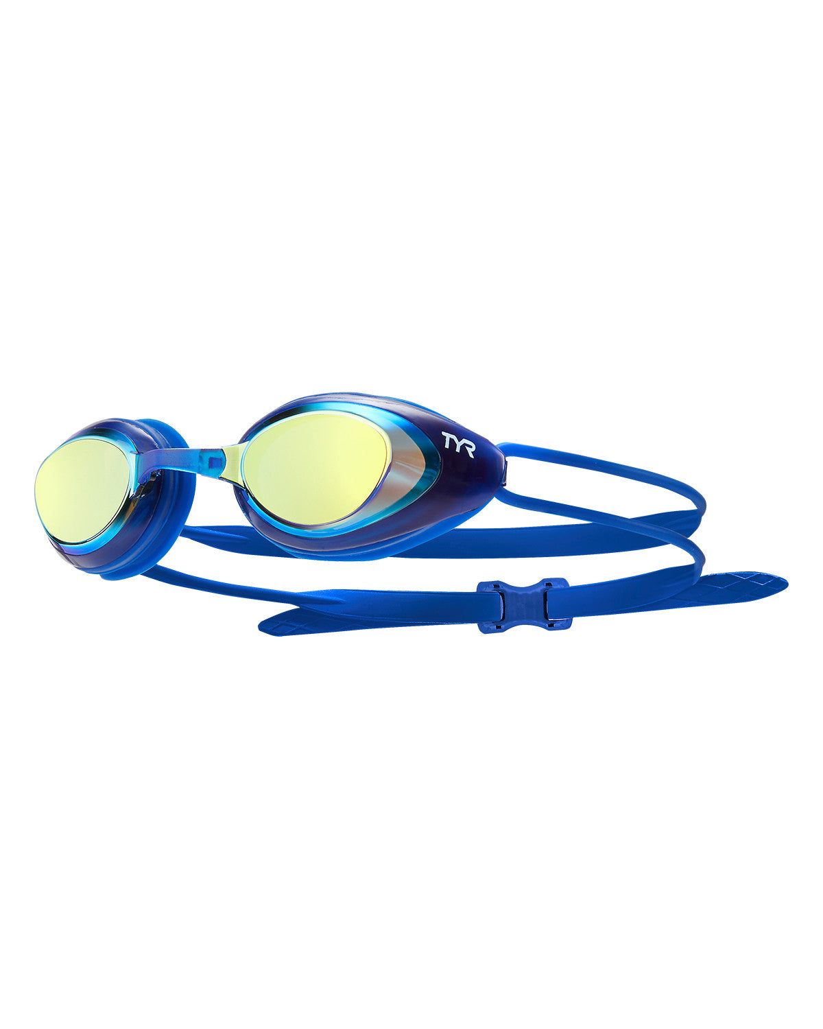 Lentes de natación Blackhawk Racing TYR - Gold/Royal