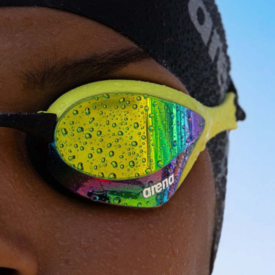 Lentes Arena Cobra Ultra Swipe espejados - Emerald/Lime