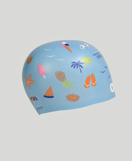 Gorro de natación Arena Poolish Moulded - Beach vibes