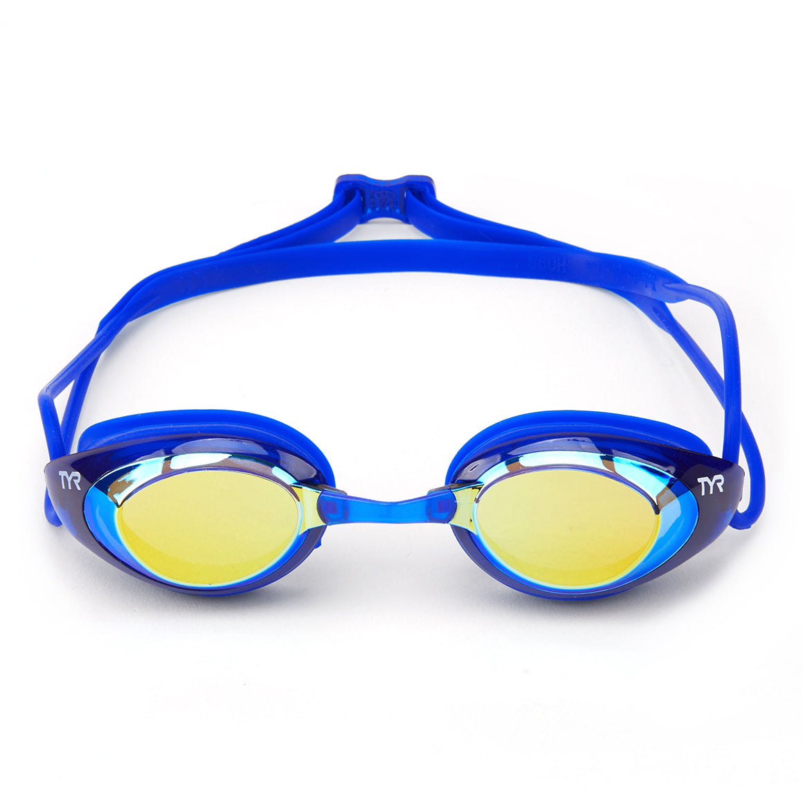 Lentes de natación Blackhawk Racing TYR - Gold/Royal