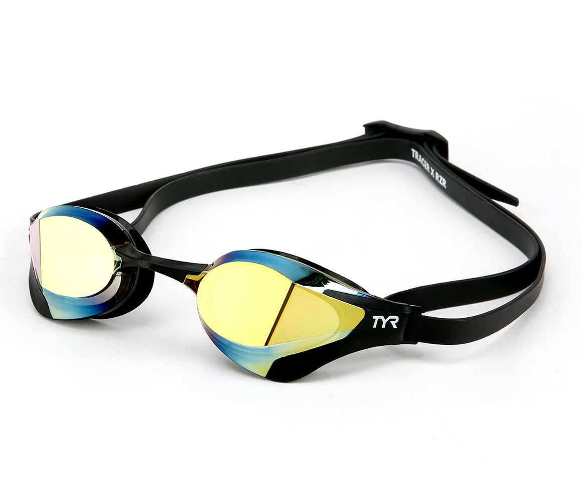 Lentes de natación Tracer-X RZR Mirrored - Gold/Black