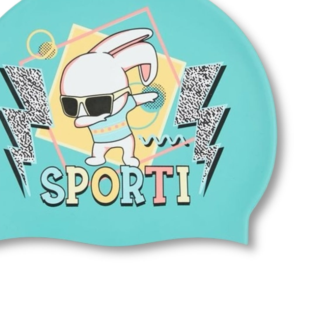 Gorro natación Sporti - Hip hop bunny