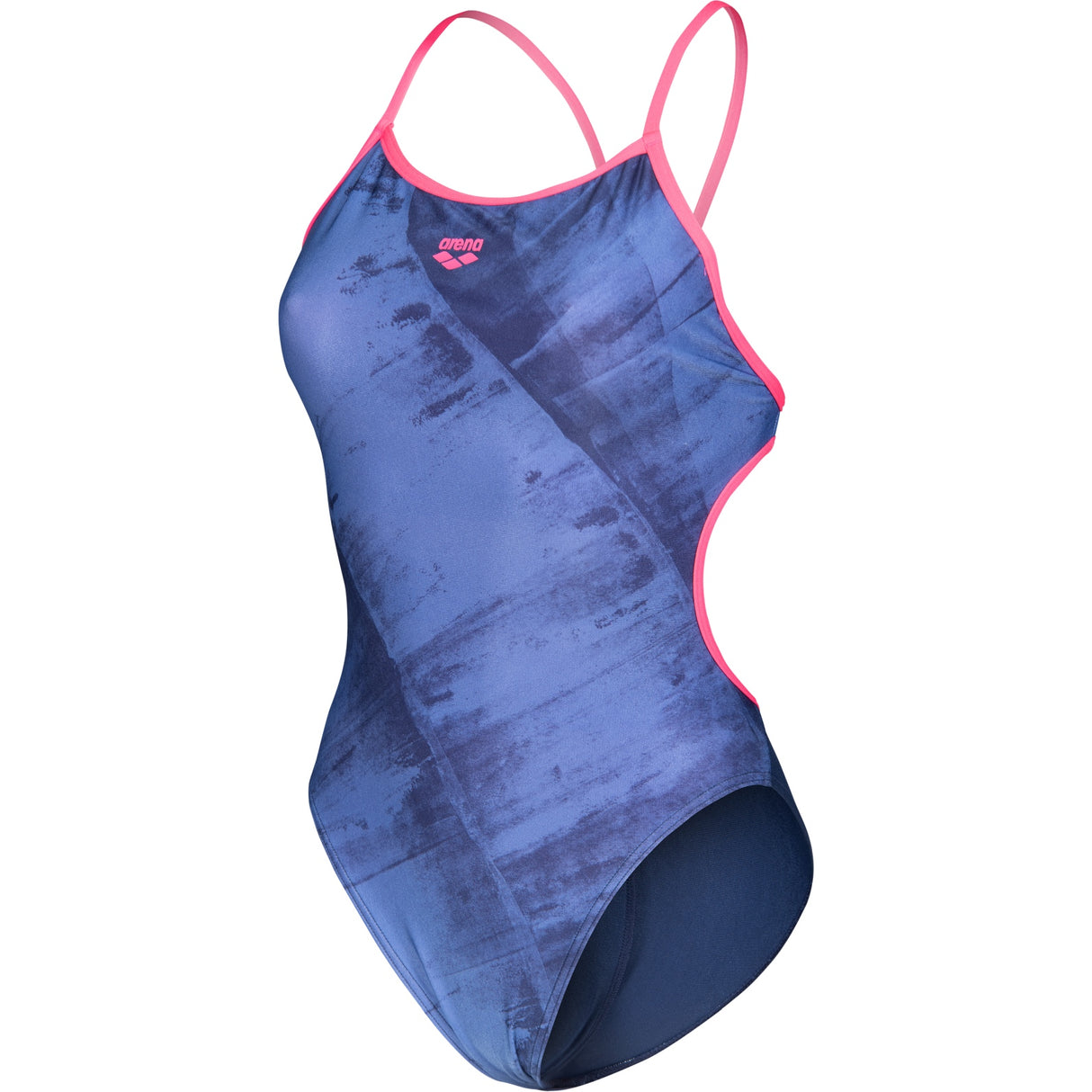 Traje de baño Arena Performance Arch Lace Back – Multicolor Azul Marino