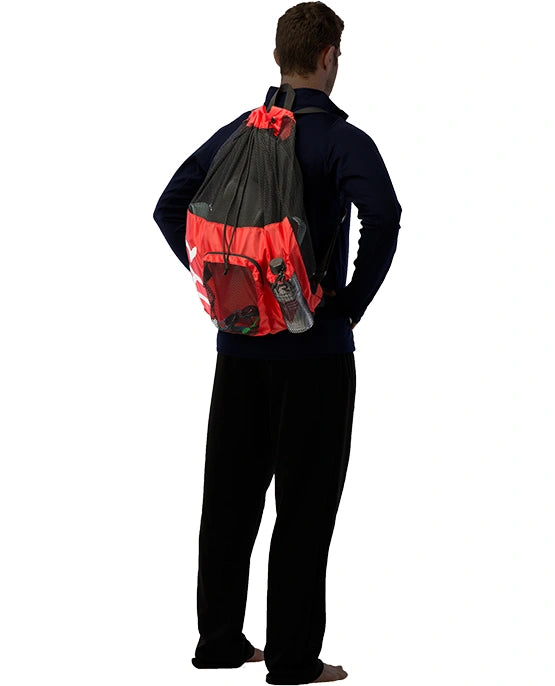 Mochila TYR Big Mesh Mummy - Red