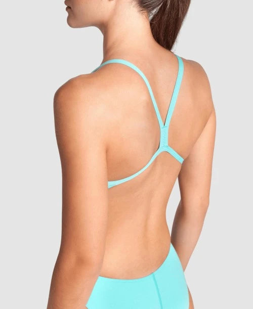 Traje de baño Arena Challenge Solid - Water/Shocking Pink