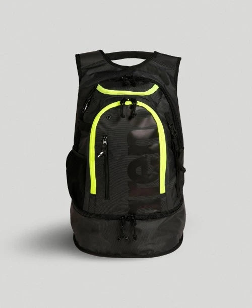 Mochila natación Arena Fastpack 3.0 - Black/neon