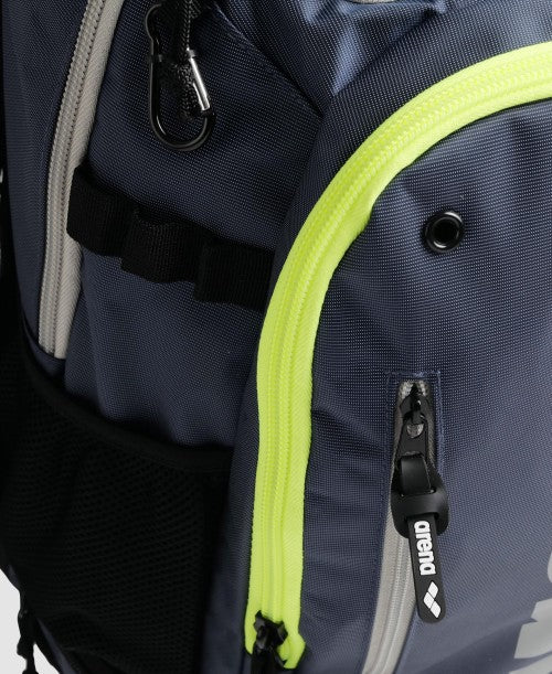Mochila natación Arena Fastpack 3.0 - Navy/neon