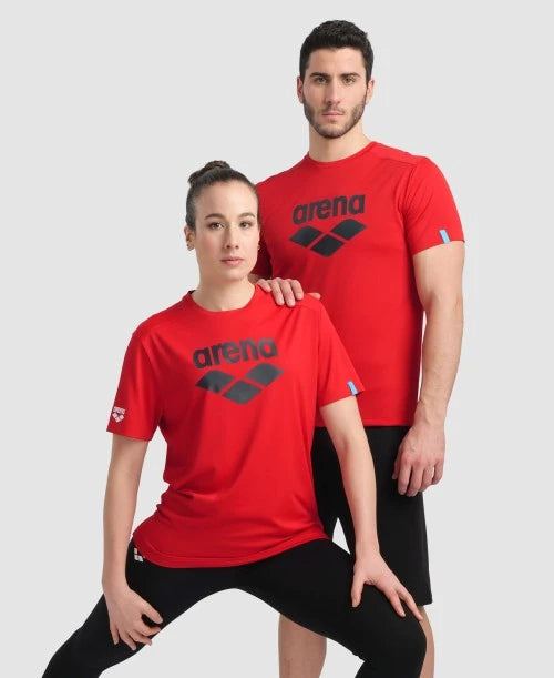 Polera Arena unisex - Rojo