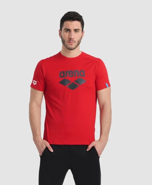 Polera Arena unisex - Rojo