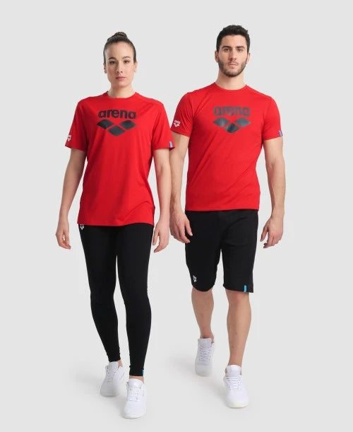 Polera Arena unisex - Rojo