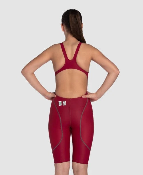 Arena Powerskin ST Next Niñas (Espalda abierta) - Deep Red