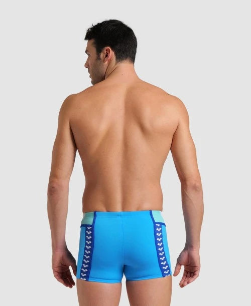 ARENA ICONS SWIM SHORT STRIPE PANEL