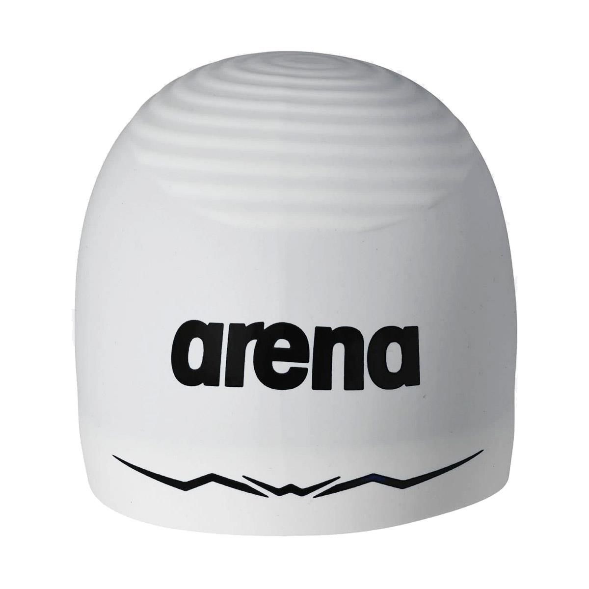 Gorro competencia Arena Aquaforce 3D - Blanco - Barlovento natación