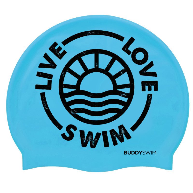 Gorro de natación Buddyswim L.L.S - Blue - Barlovento natación