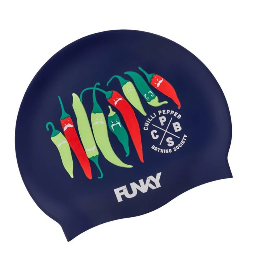 Gorro de natación Funky Trunks - Chilli Boss - Barlovento natación