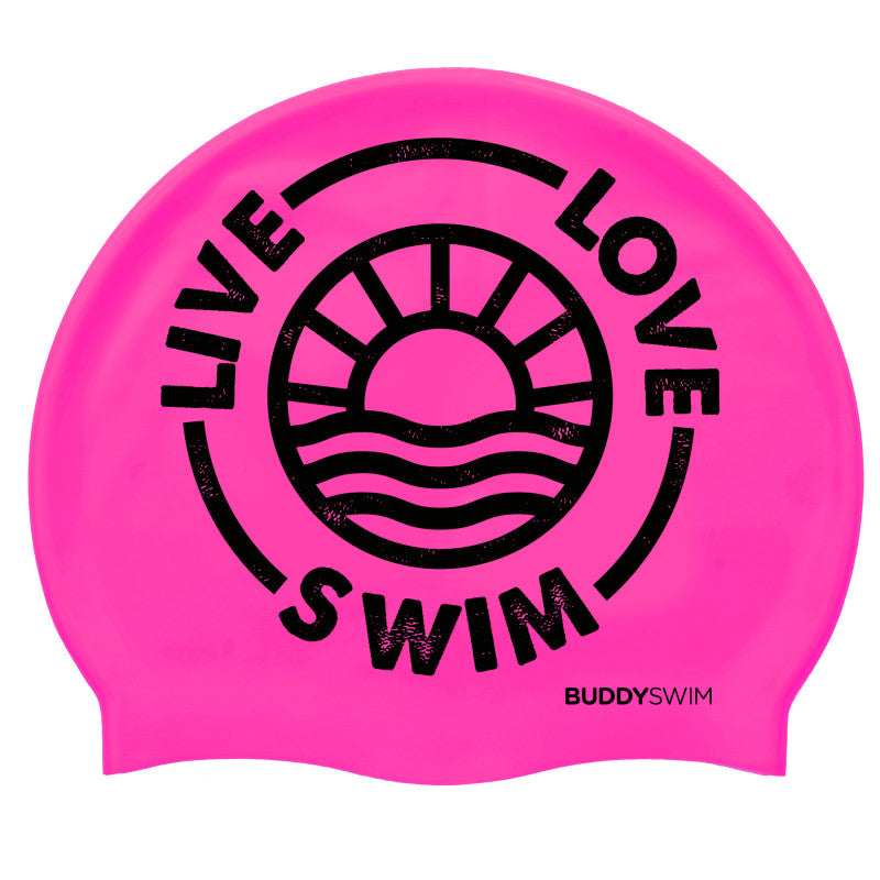 Gorro de natación Buddyswim L.L.S - Pink