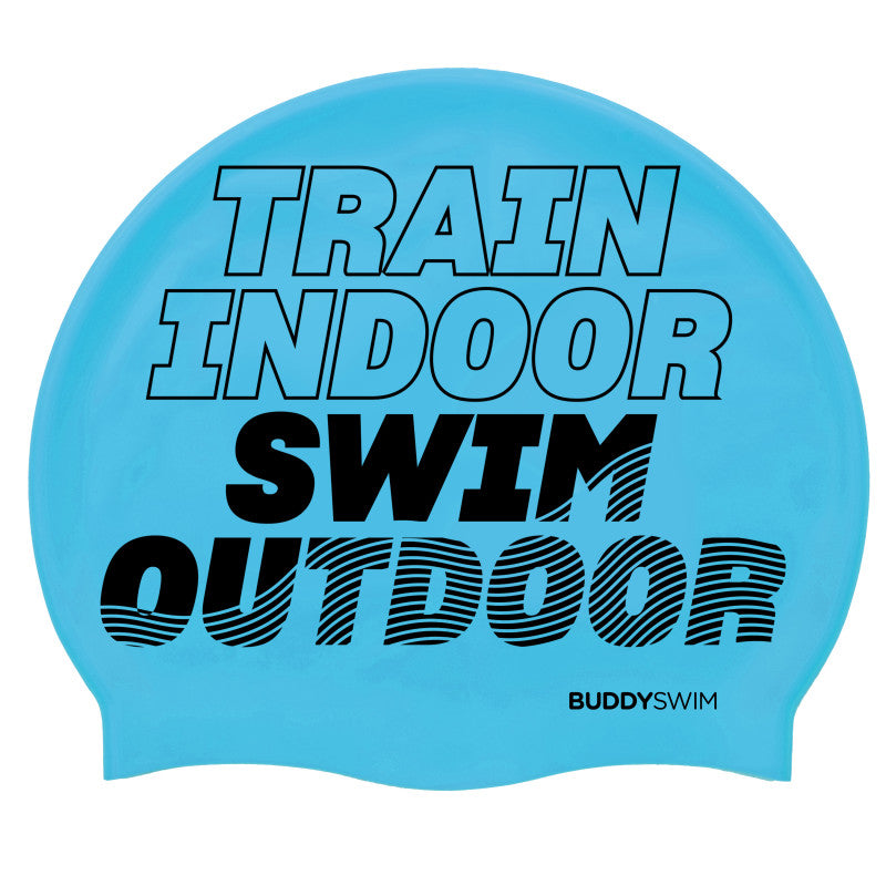 Gorro de natación Buddyswim T.I.S.O - Blue