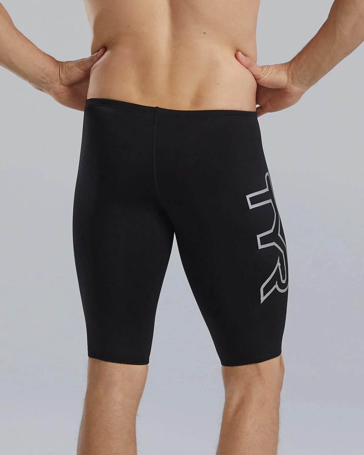 Jammer entrenamiento TYR Durafast Elite® Logo - Black - Barlovento natación