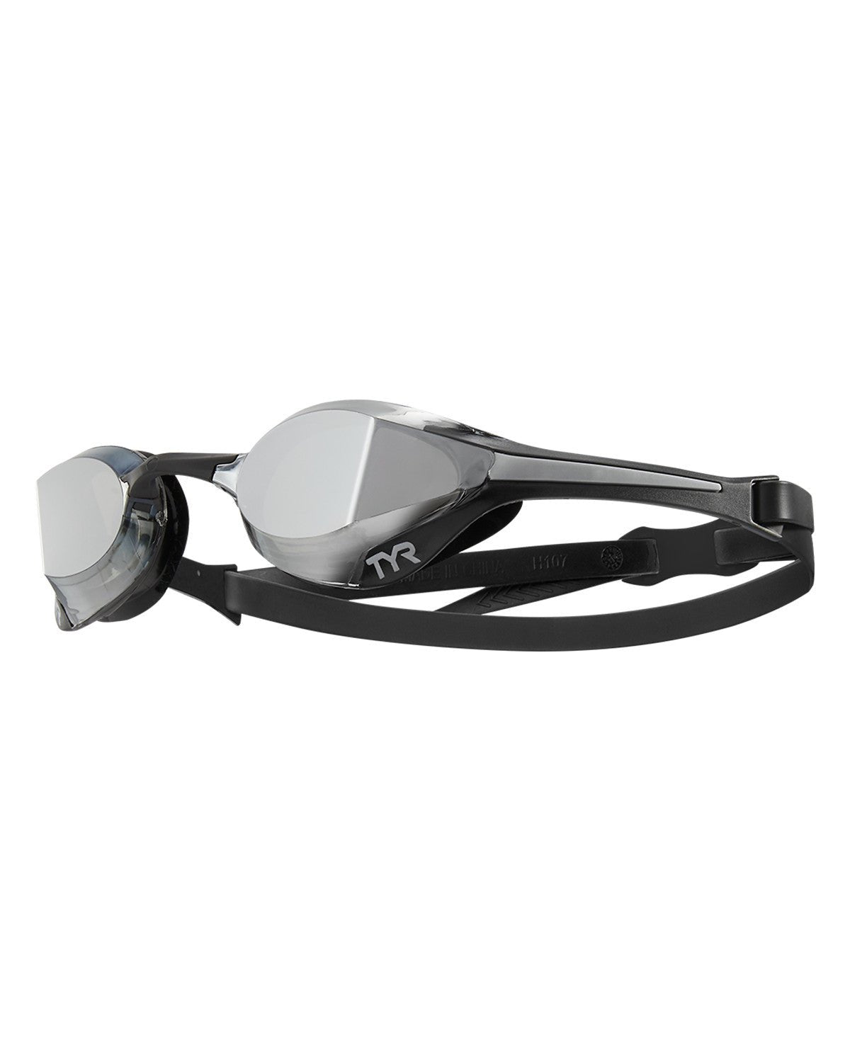 Lentes de natación TYR Tracer-X Elite Espejados - Silver/Black - Barlovento natación