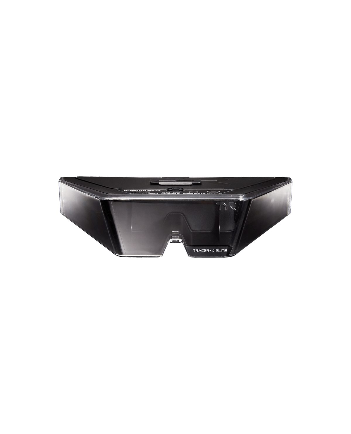 Lentes de natación TYR Tracer - X Elite - Smoke/Red - Barlovento natación