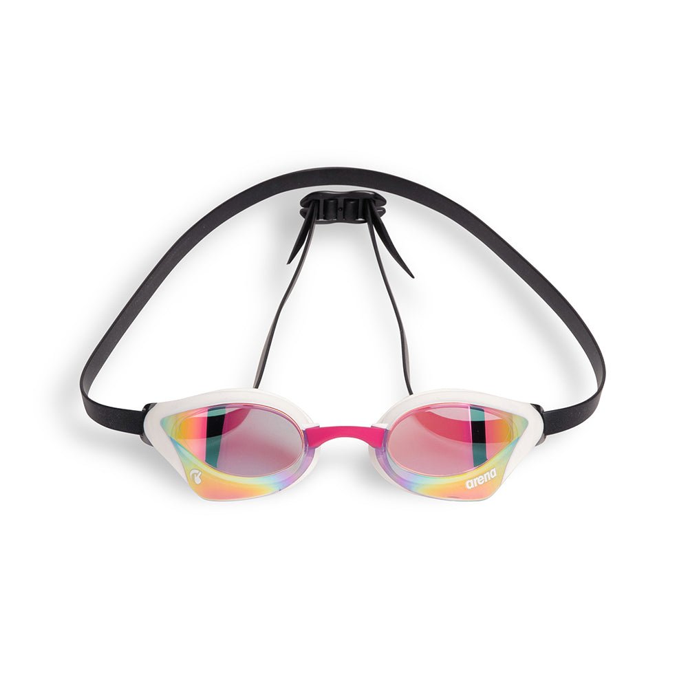 Lentes natación Arena Cobra Core Swipe Espejados - Violet/White - Barlovento natación