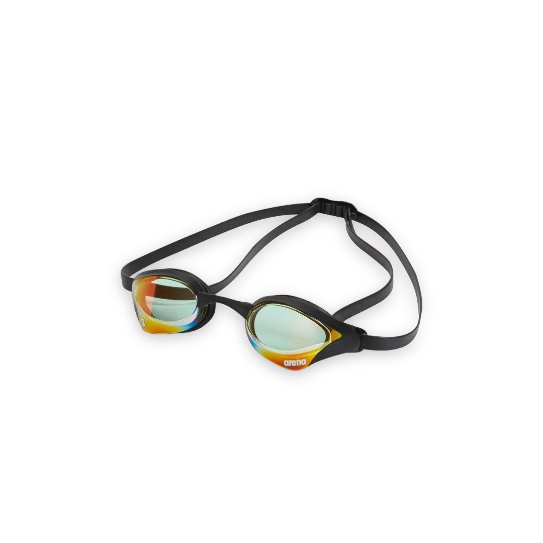 Lentes natación Arena Cobra Core Swipe Mirror - Yellow/copper/black - Barlovento natación
