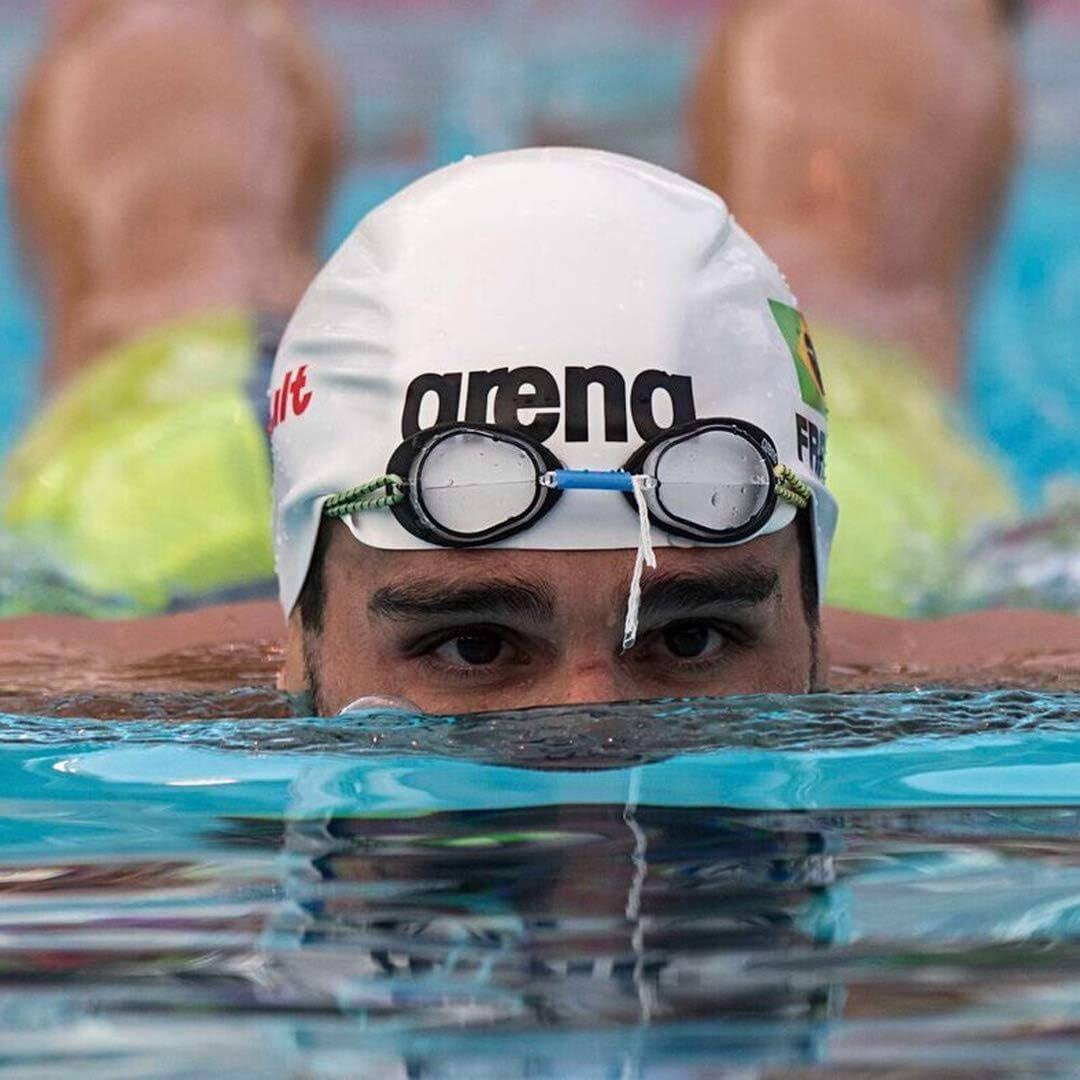 Lentes natacion Arena Swedix - Clear/blue - Barlovento natación