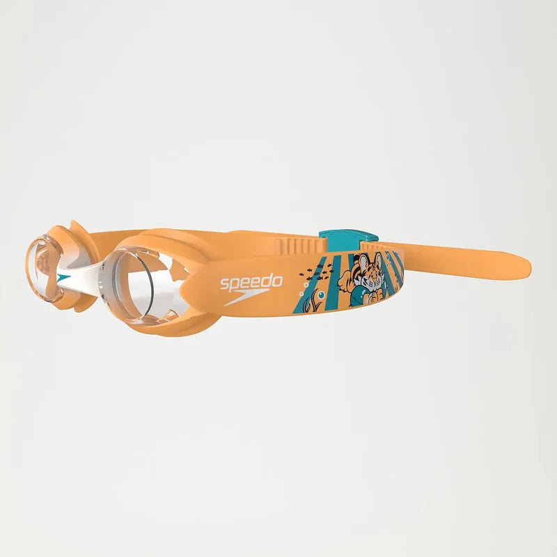Lentes natación Speedo Infant ilusión (2 a 6 años) - Orange/Green - Barlovento natación