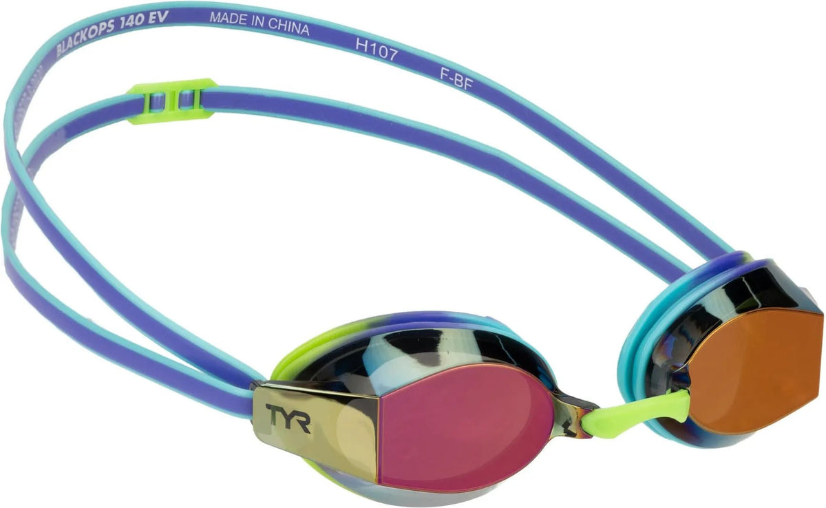 Lentes natación TYR Blackops 140 - Espejados - Barlovento natación