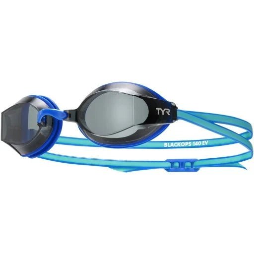 Lentes natación TYR Blackops 140. Version Adultos - Cobalt/Aqua - Barlovento natación