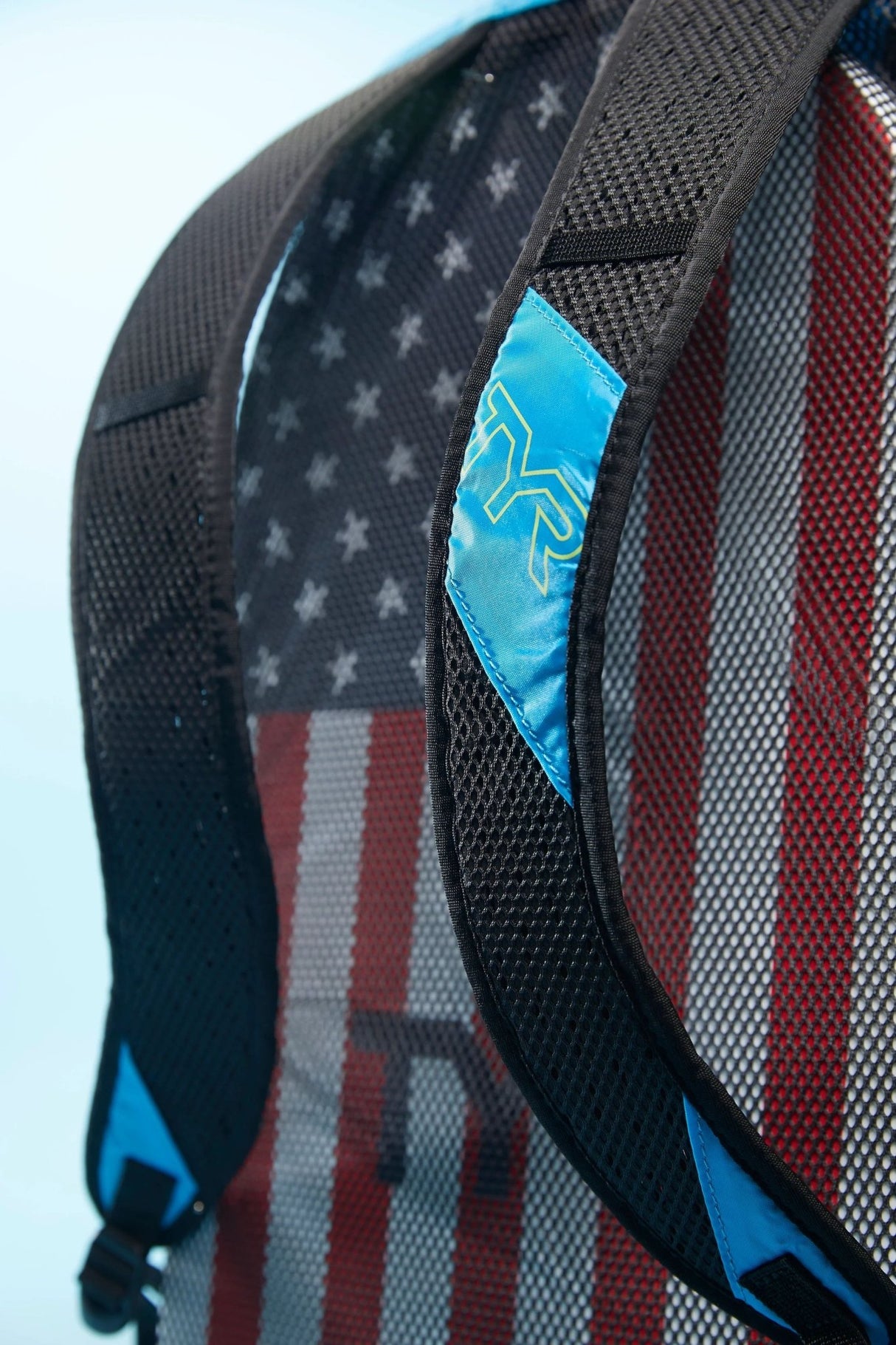Mochila de Natacion TYR Elite Team Mesh 40 lts - B/Y - Barlovento natación