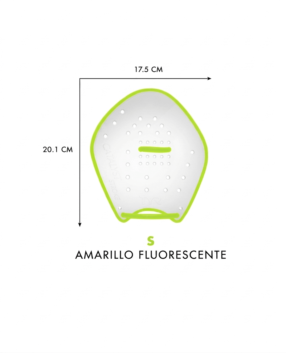 Palas de natación TYR Catalyst - Talla S - Barlovento natación