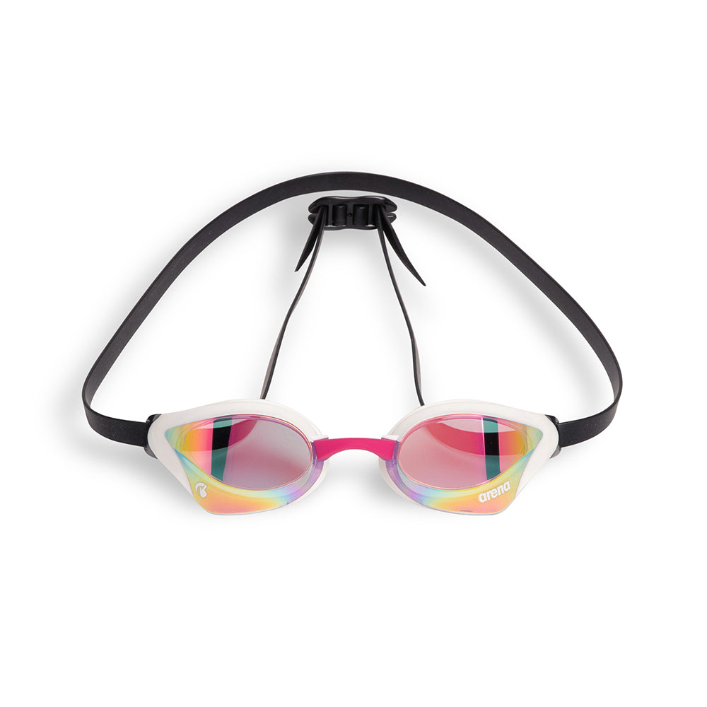 Lentes natación Arena Cobra Core Swipe Espejados - Violet/White