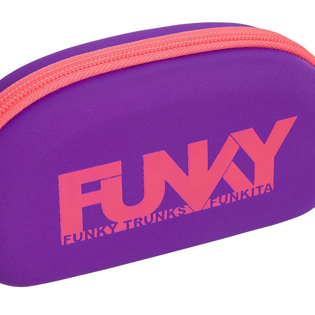 Estuche para lentes de natación Funkita - Purple Punch