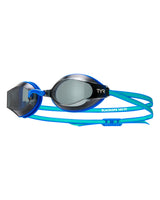 Lentes natación TYR Blackops 140. Version Adultos - Cobalt/Aqua