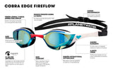 Lentes natación Arena Cobra Edge - Fireflow