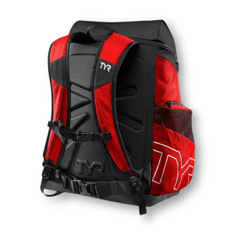 Mochila de natación TYR Alliance 45 Lts - Rojo/negro