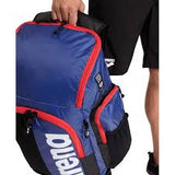 Mochila natación Arena - SPIKY III 45 Lts - Navy/red