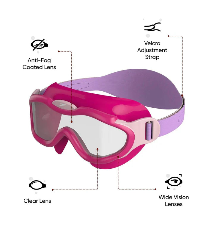 Lentes Speedo Biofuse Mask Infant (2 a 6 años) - Pink