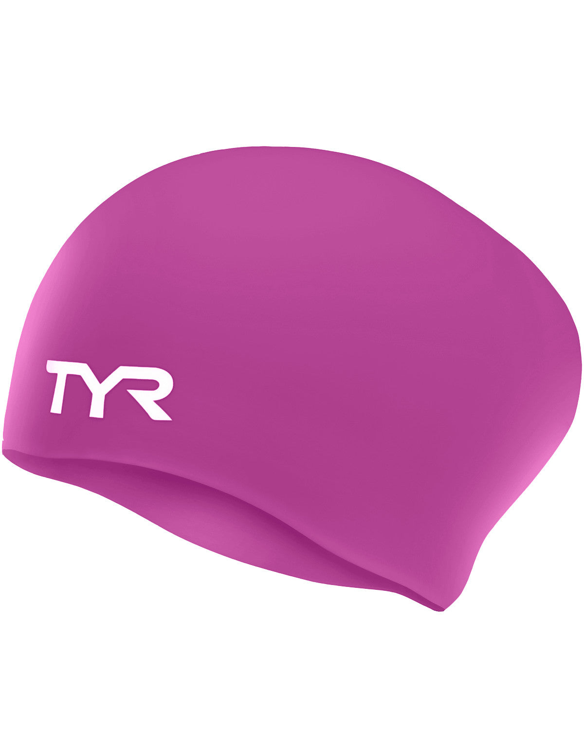 Gorro natación para pelo largo TYR - Magenta