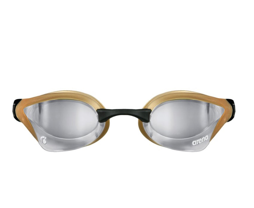 Lentes natación Arena Cobra Core Swipe Mirror - Silver/Gold