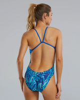 Traje de baño TYR Crystalized Blue/Green - Cutoutfit