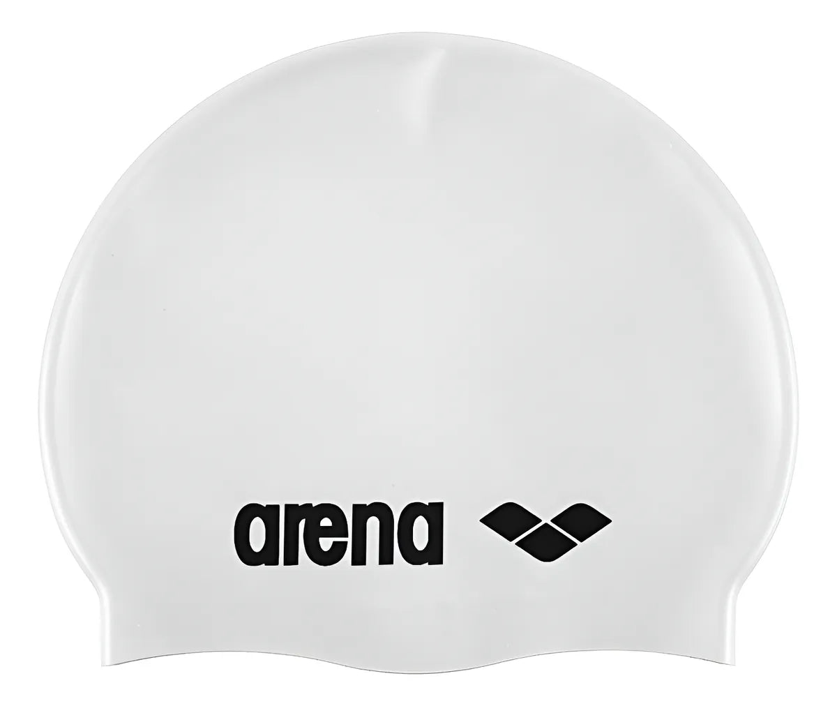 Gorro de natación Arena Classic silicona - White/Black
