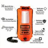 Boya BuddySwim 28 lts con bolsillo para Smartphone - Orange